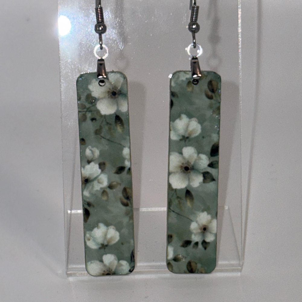 Flower earrings
